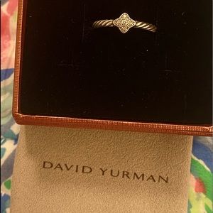 David Yurman Quatrefoil Ring size 6.75